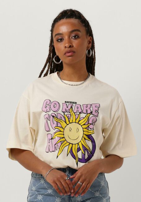 Bruine REFINED DEPARTMENT T-shirt BRUNA - large