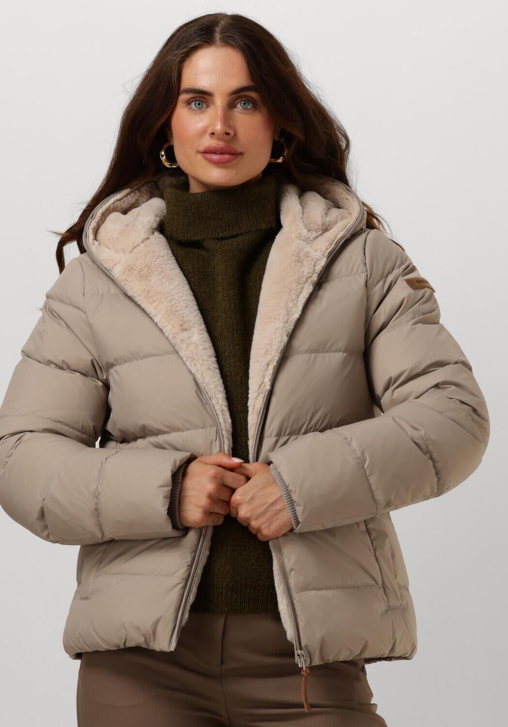 Moscow Stijlvolle Jack Ogmundaf Beige Dames