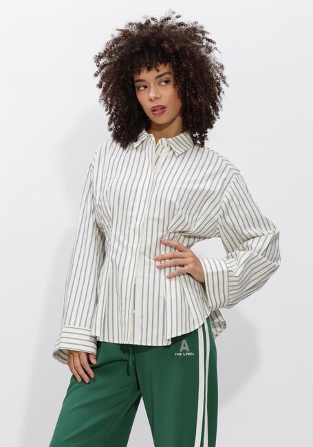 Gebroken wit NEO NOIR Blouses LYTRA STRIPE SHIRT - large