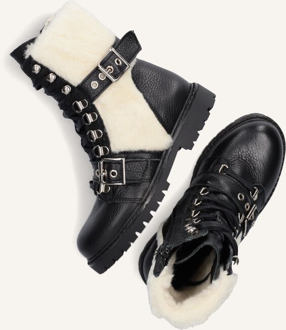 Zwarte SO JAMIE Veterboots COSY Zwarte SO JAMIE Veterboots COSY - large