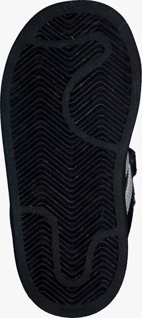 Zwarte ADIDAS Lage sneakers SUPERSTAR CF - large