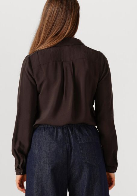 Bruine BY-BAR Blouses DONNA SATIN STRIPE BLOUSE - large