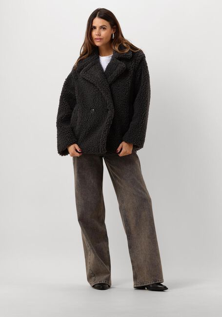 Grijze GESTUZ Wide jeans BRENDAGZ WIDE JEANS - large