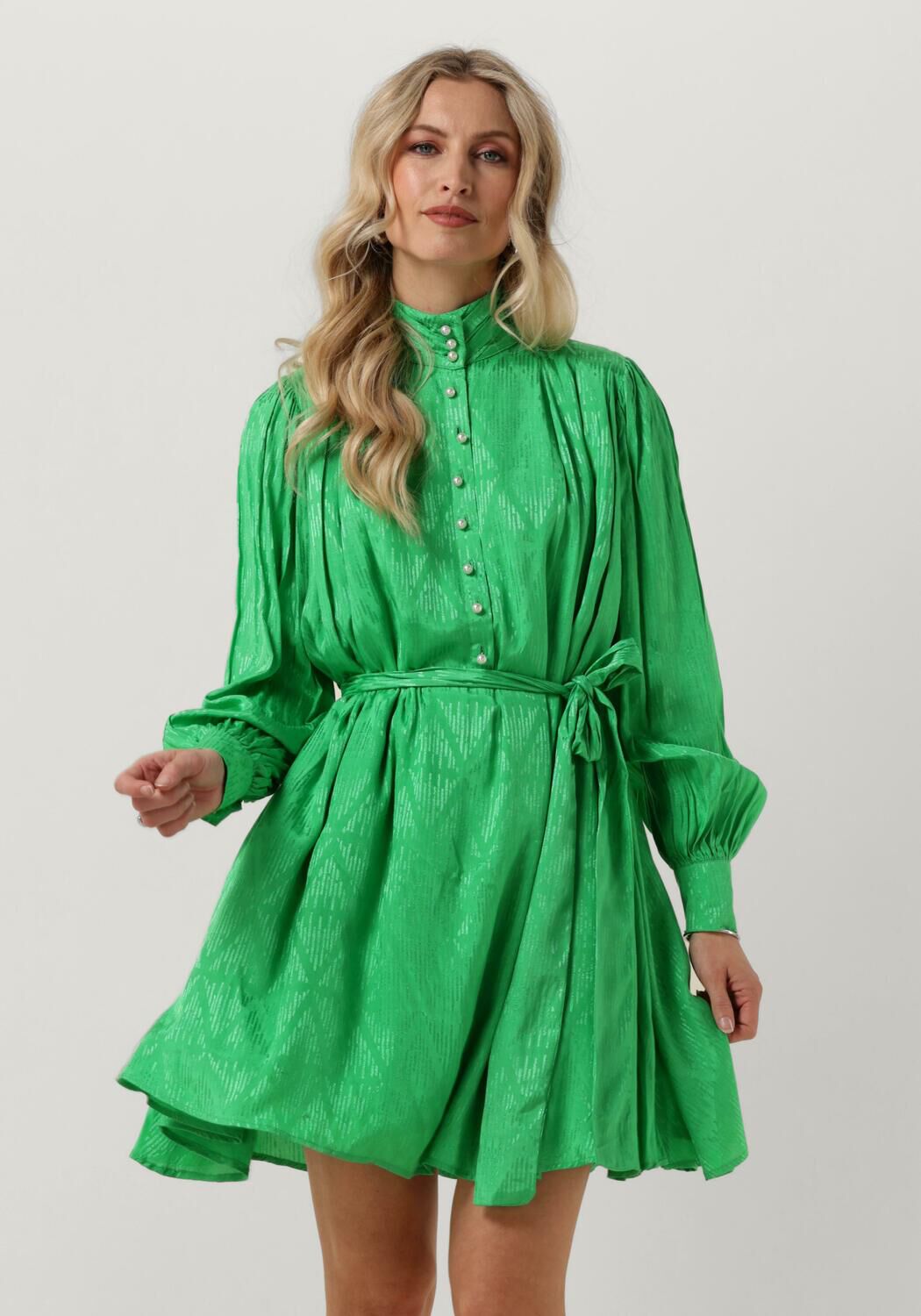 Notre-v Dames Jurken Nv-danton Pearl Dress Green Dames