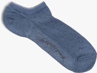 Blauwe BECKSONDERGAARD Sokken SOLID GLITTER SNEAKIE SOCK - medium