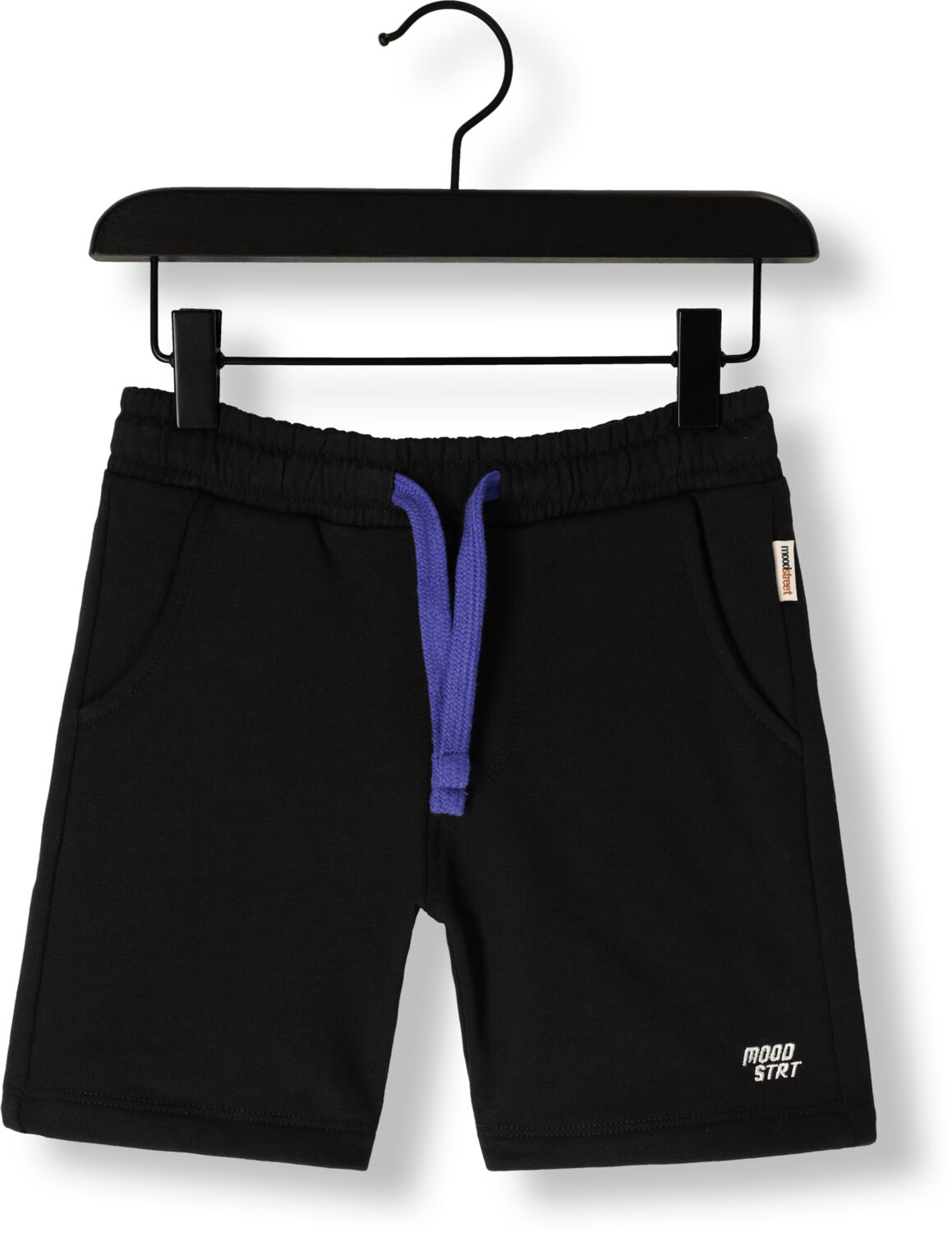 MOODSTREET Jongens Broeken Sweatshorts Billie Summer Zwart