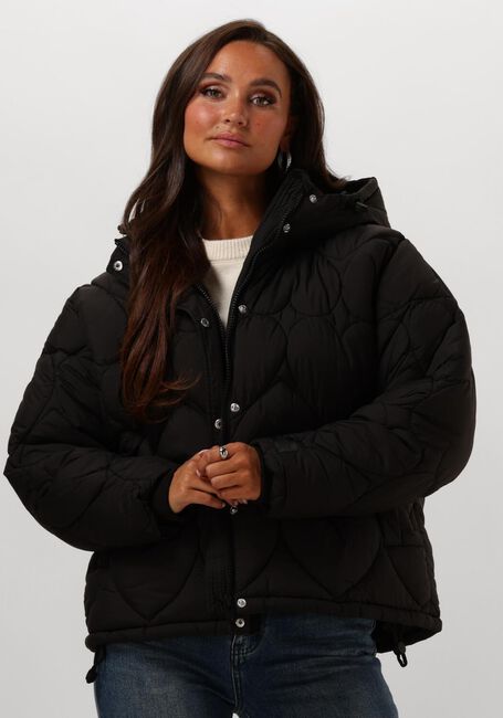Zwarte FABIENNE CHAPOT Gewatteerde jas PRISCA SHORT PUFFER - large