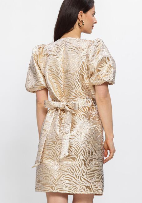 Gouden FREEBIRD Mini jurk F-WV-JAQUARD-FANTASY-26-1 - large