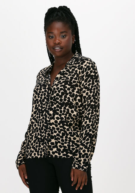 Zwarte MSCH COPENHAGEN Blouses BAHIRA JALINA SHIRT - large