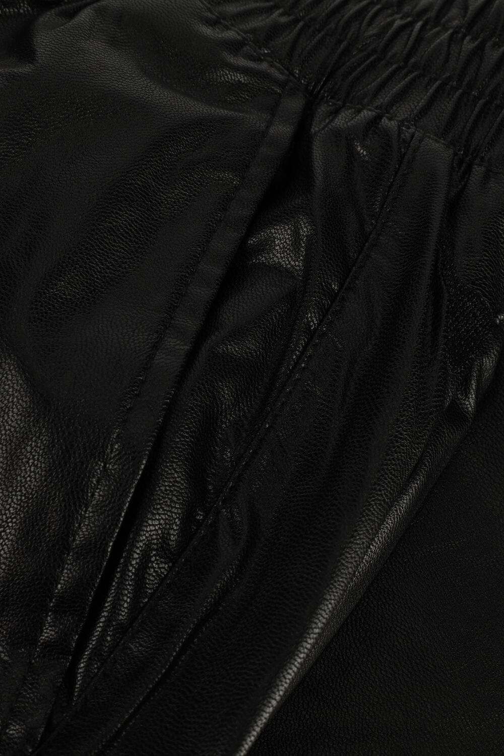 Zwarte ALIX THE LABEL Pantalon LADIES WOVEN SHINY TRAINING PANTS - large