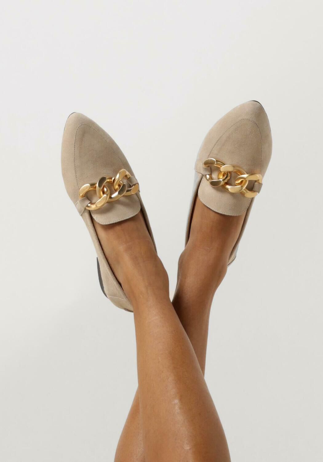 Beige NOTRE-V Loafers 4638 - large