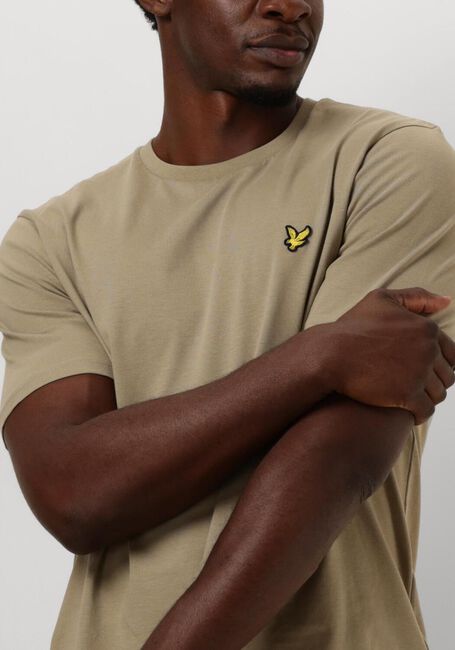 Groene LYLE & SCOTT T-shirt PLAIN T-SHIRT - large