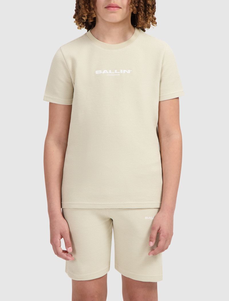 BALLIN Jongens Polo's & T-shirts 017142 Beige
