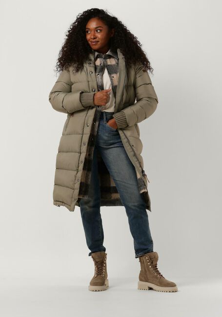 Groene MOSCOW Gewatteerde jas EMMA Groene MOSCOW Gewatteerde jas EMMA - large