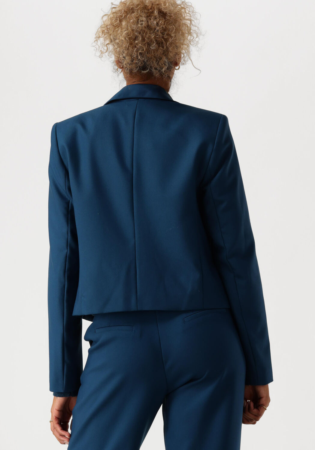 JANSEN AMSTERDAM Dames Blazers Wtq267 Blazer Bowie Blauw