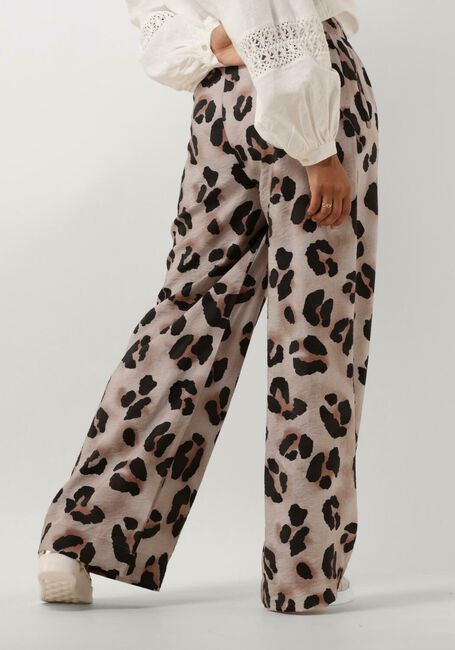Zand BY-BAR Wijde broek BENJI CHEETAH PANT - large