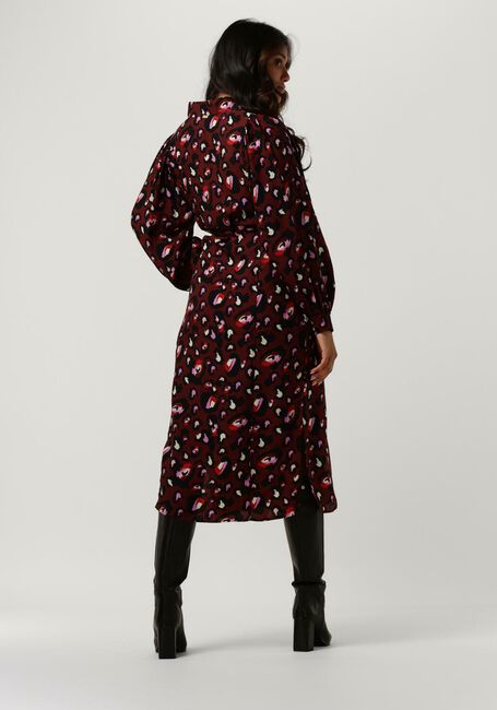 Rode POM AMSTERDAM Maxi jurk DRESS 7056 - large