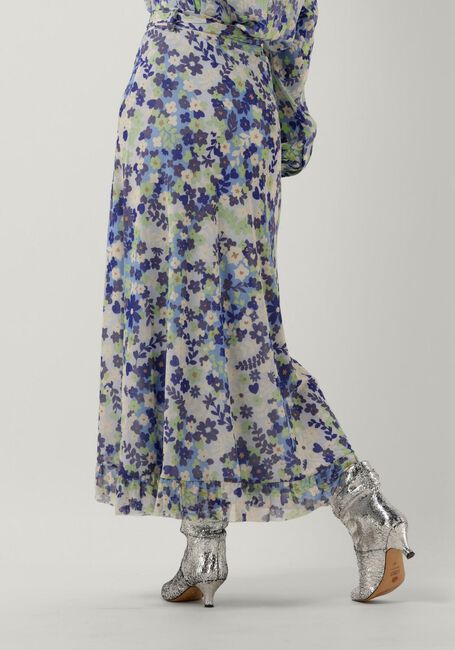 Blauwe FABIENNE CHAPOT Midirok BOBO FRILL SKIRT 215 - large