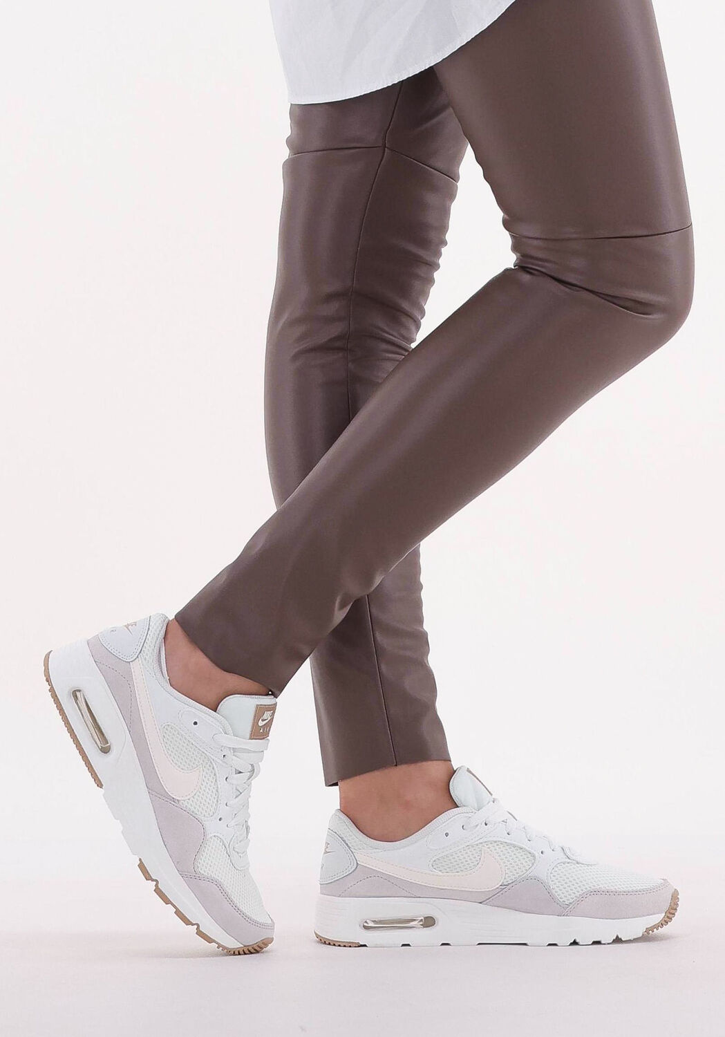 Witte NIKE Lage sneakers AIR MAX SC WMNS - large