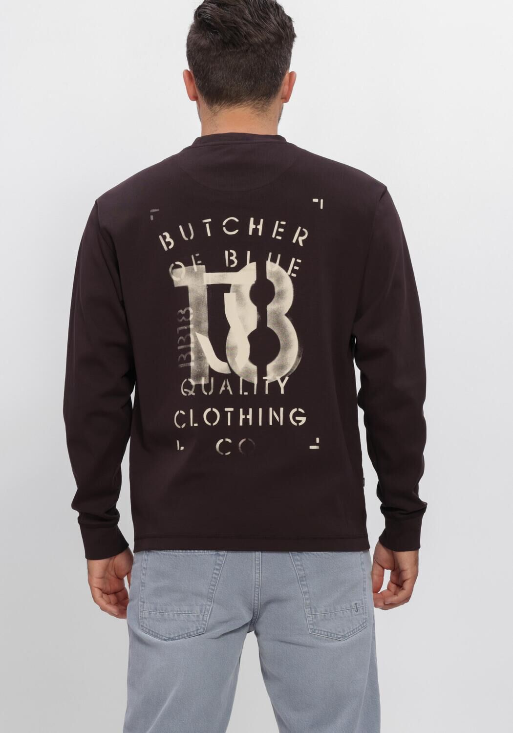 Bruine BUTCHER OF BLUE T-shirt MERCER LAYER TEE LS - large