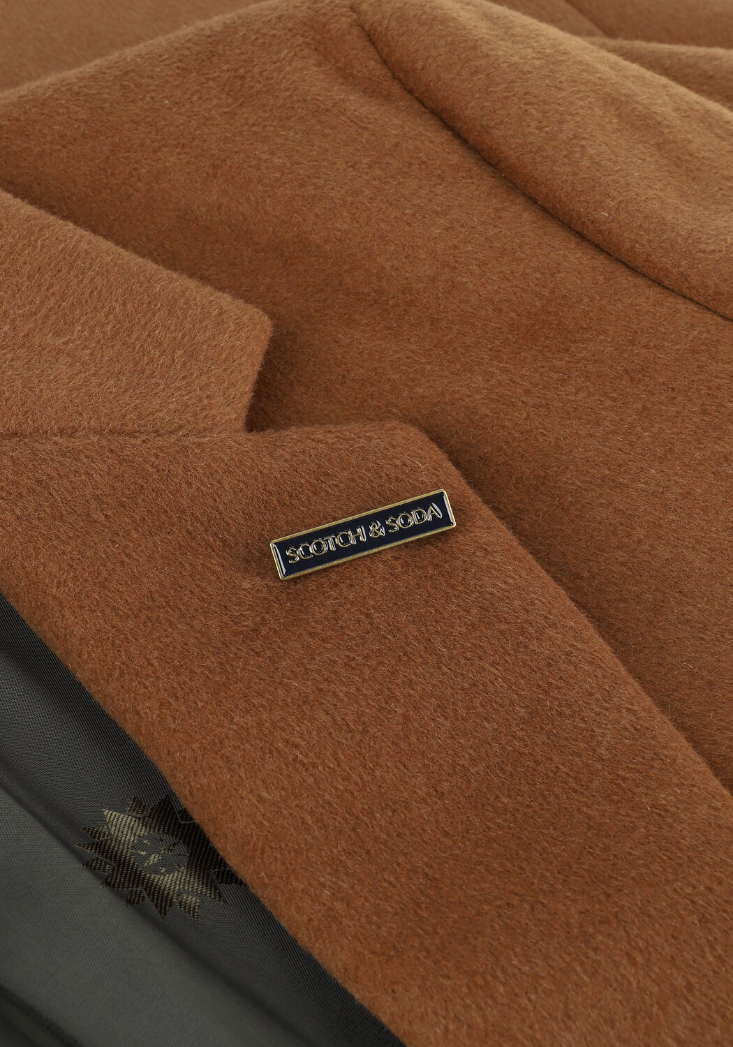 Camel SCOTCH & SODA Mantel 163276 - SINGLE BREASTED WOOL- - large