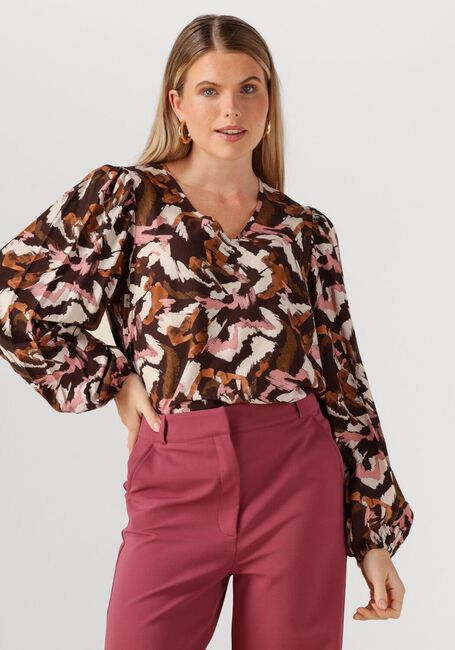 STUDIO ANNELOES KYLIE MARKER CREPE TOP - large