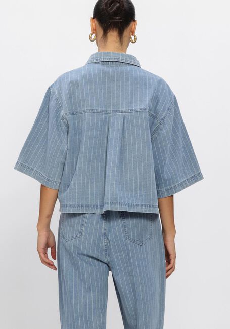 Lichtblauwe GRACE & MILA Spijkerjas SS2617014 - large