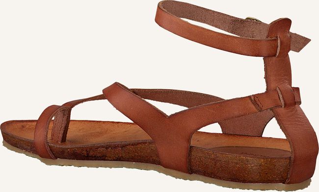 Cognac RED-RAG Platte sandalen 79128 Cognac RED-RAG Platte sandalen 79128 - large