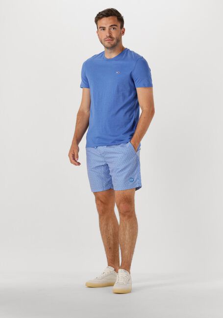 Blauwe SHIWI Zwembroeken MEN MIKE SWIM SHORTS 7 INCH GEO TILE - large