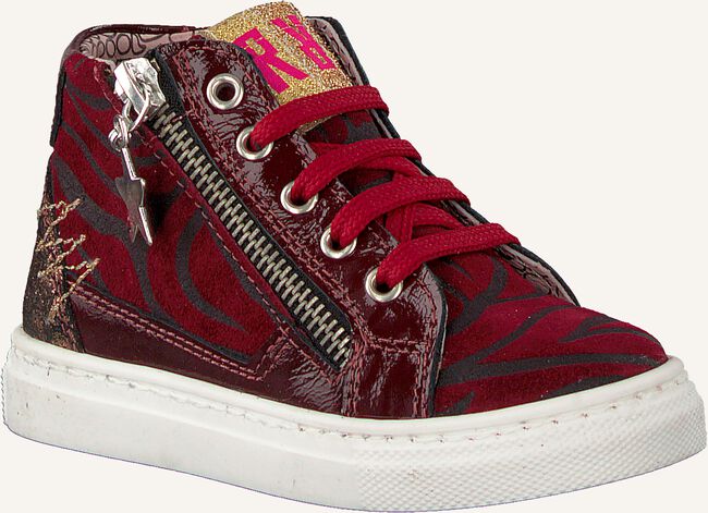 Rode RED-RAG Hoge sneakers 12176 Rode RED-RAG Hoge sneakers 12176 - large