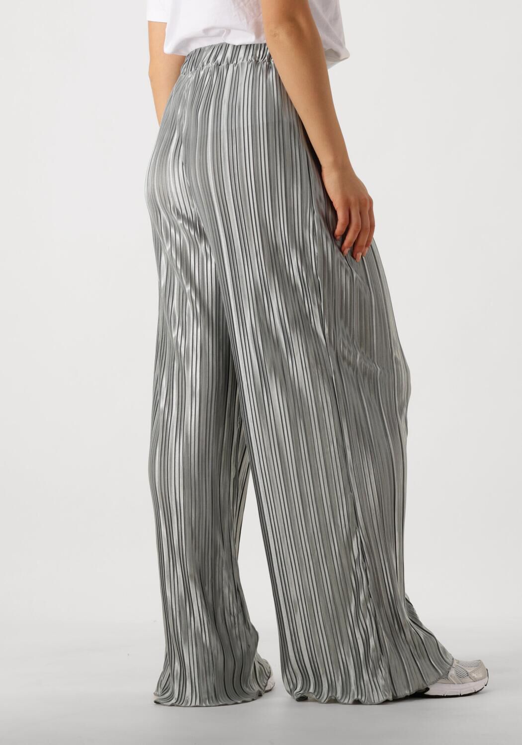 Y.A.S. Dames Broeken Yasstorma Hw Pants Zilver