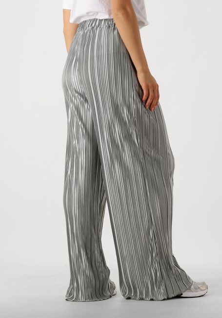 Zilveren Y.A.S. Wijde broek YASSTORMA HW PANTS - large