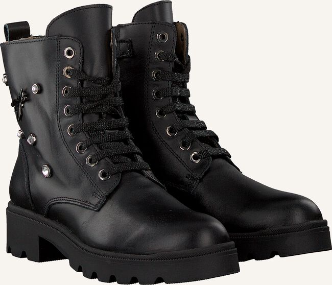 Zwarte PATRIZIA PEPE Veterboots PJ576 Zwarte PATRIZIA PEPE Veterboots PJ576 - large