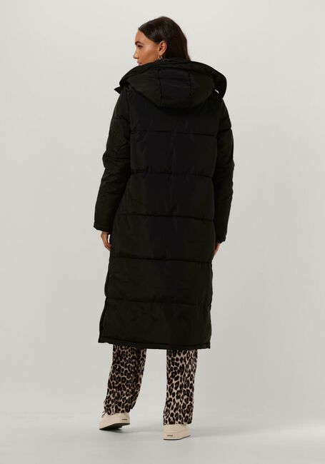 Zwarte NOTRE-V Gewatteerde jas PUFFER COAT LONG - large