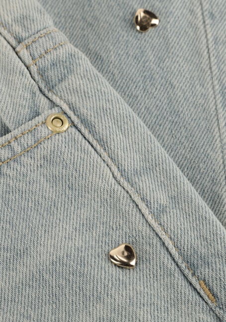 Lichtblauwe VINGINO Wide jeans CASSIE HEARTS - large