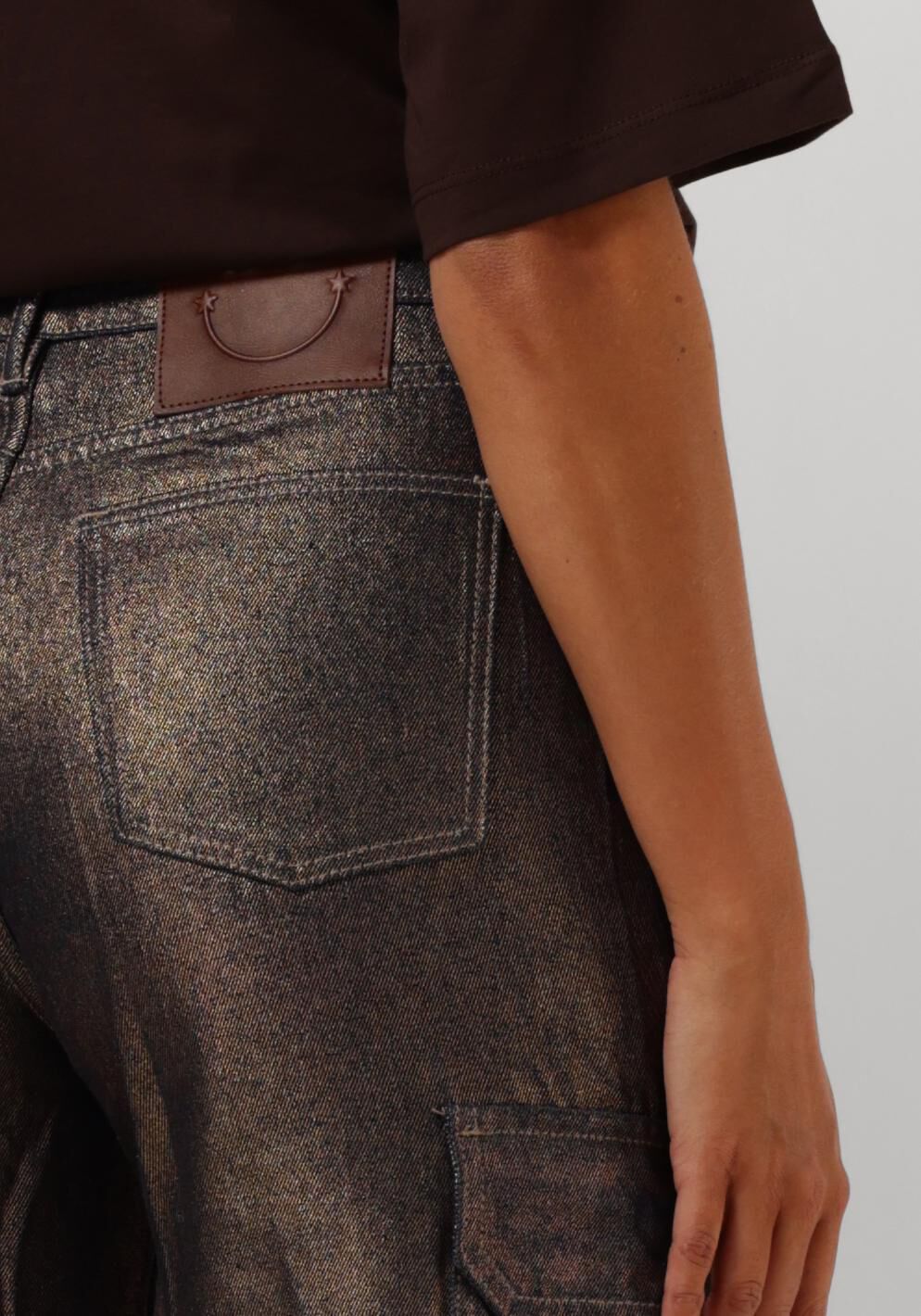 REFINED DEPARTMENT Dames Jeans Anyssa Goud