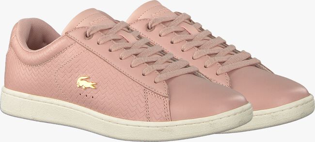 Roze LACOSTE Lage sneakers CARNABY EVO DAMES - large
