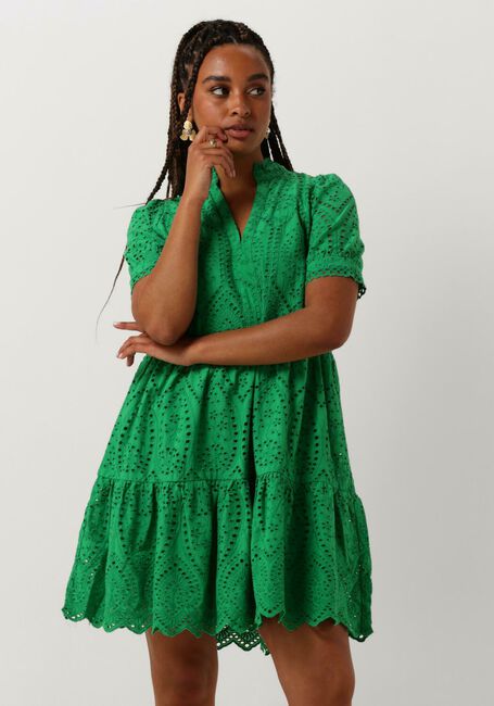 Groene Y.A.S. Mini jurk YASHOLI SS DRESS S. - large