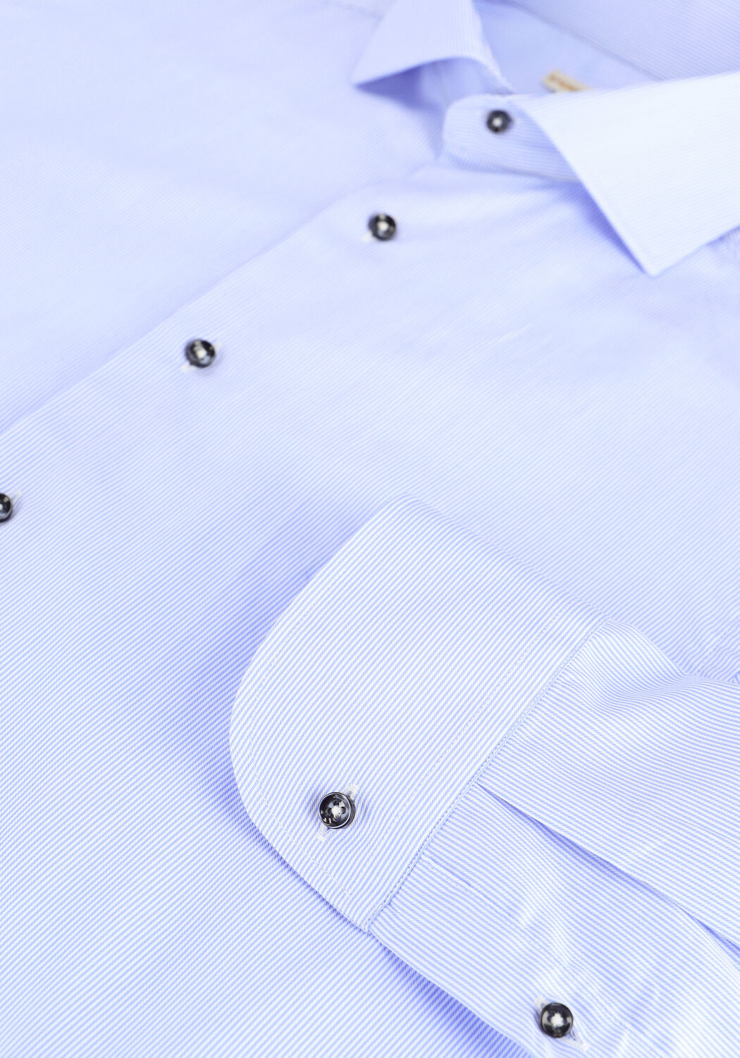 Blauwe PORTO MILANO Klassiek overhemd PORTO - large