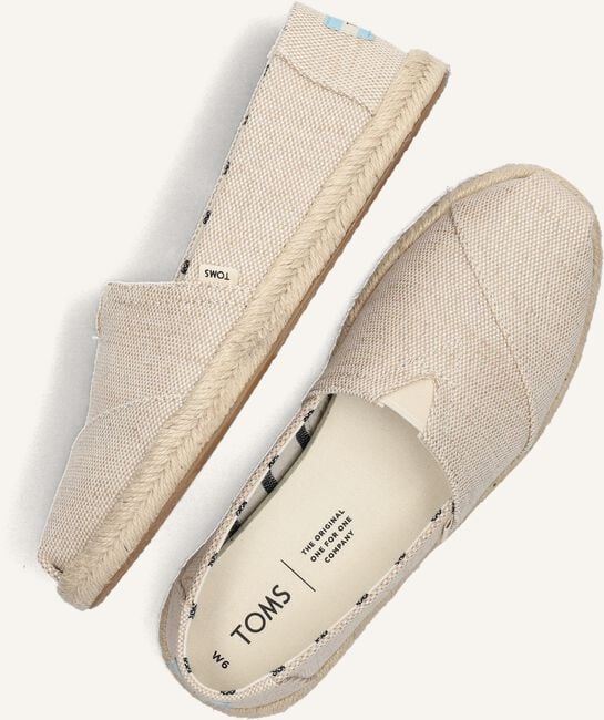 Beige TOMS Espadrilles CLASSIC ALPARGATA WM Beige TOMS Espadrilles CLASSIC ALPARGATA WM - large