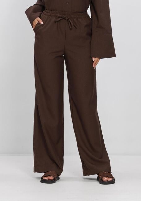 Bruine AIMEE THE LABEL Broeken SJOERDHS TROUSERS - large