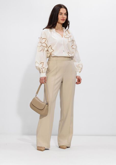 Gebroken wit NUKUS Blouses BRIDGET BLOUSE EMBROIDERY - large