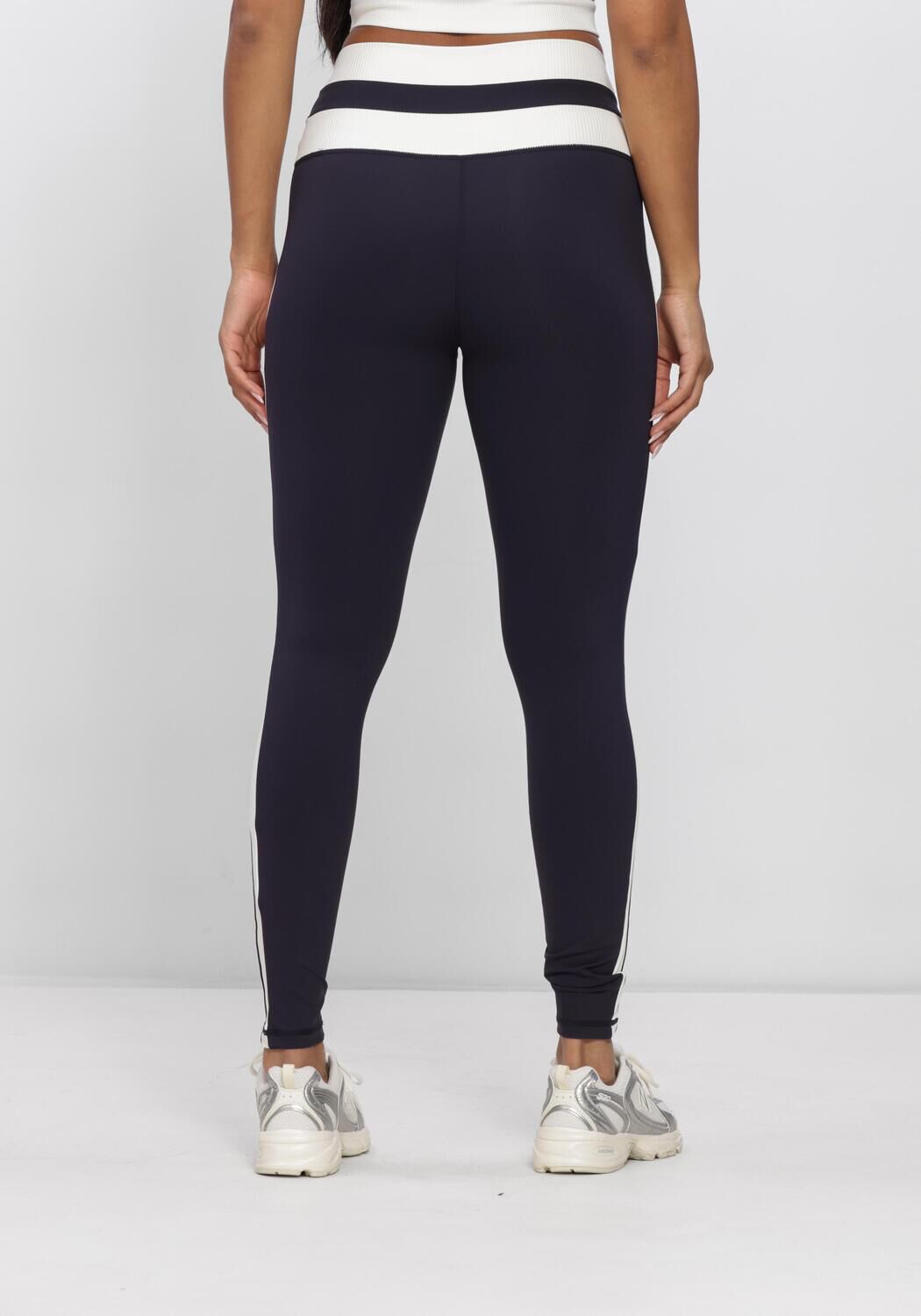 Donkerblauwe HOUSE OF GRAVITY Legging STRIPE LEGGINGS - large