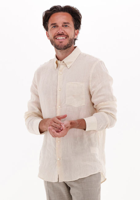 Creme TIGER OF SWEDEN Casual overhemd LINNEN SANKT 2005 - large