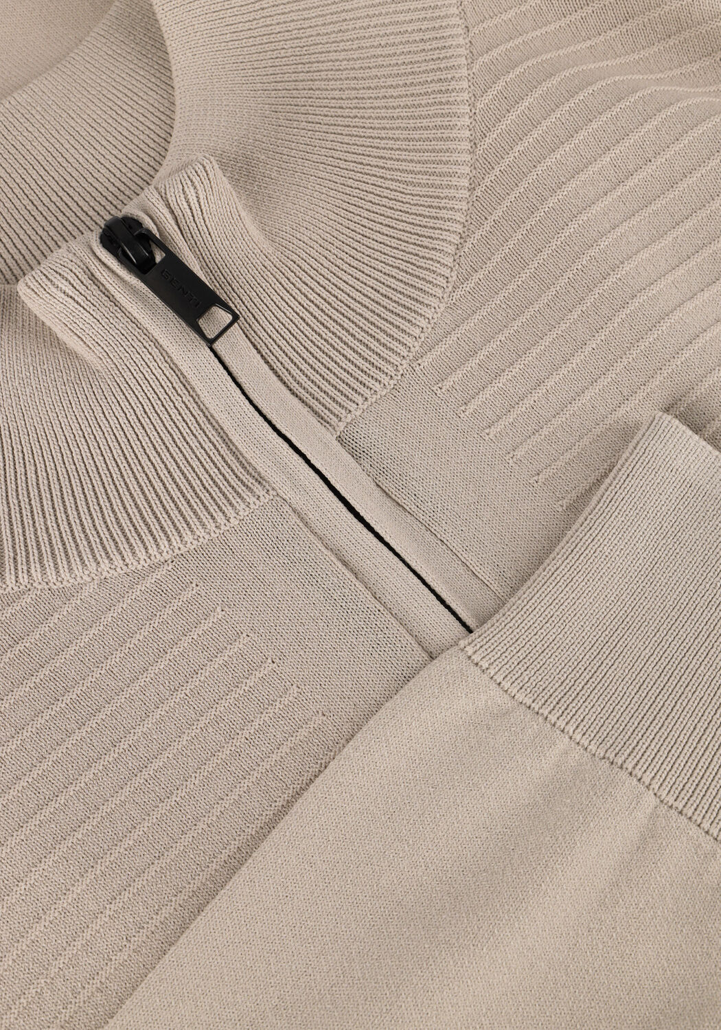 Beige GENTI Trui K1146-3260 - large