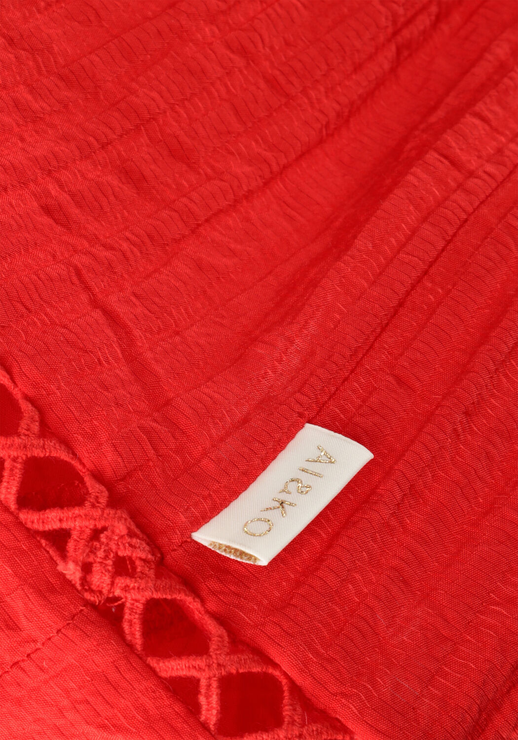 Rode AI&KO Mini jurk KAMPUR - large