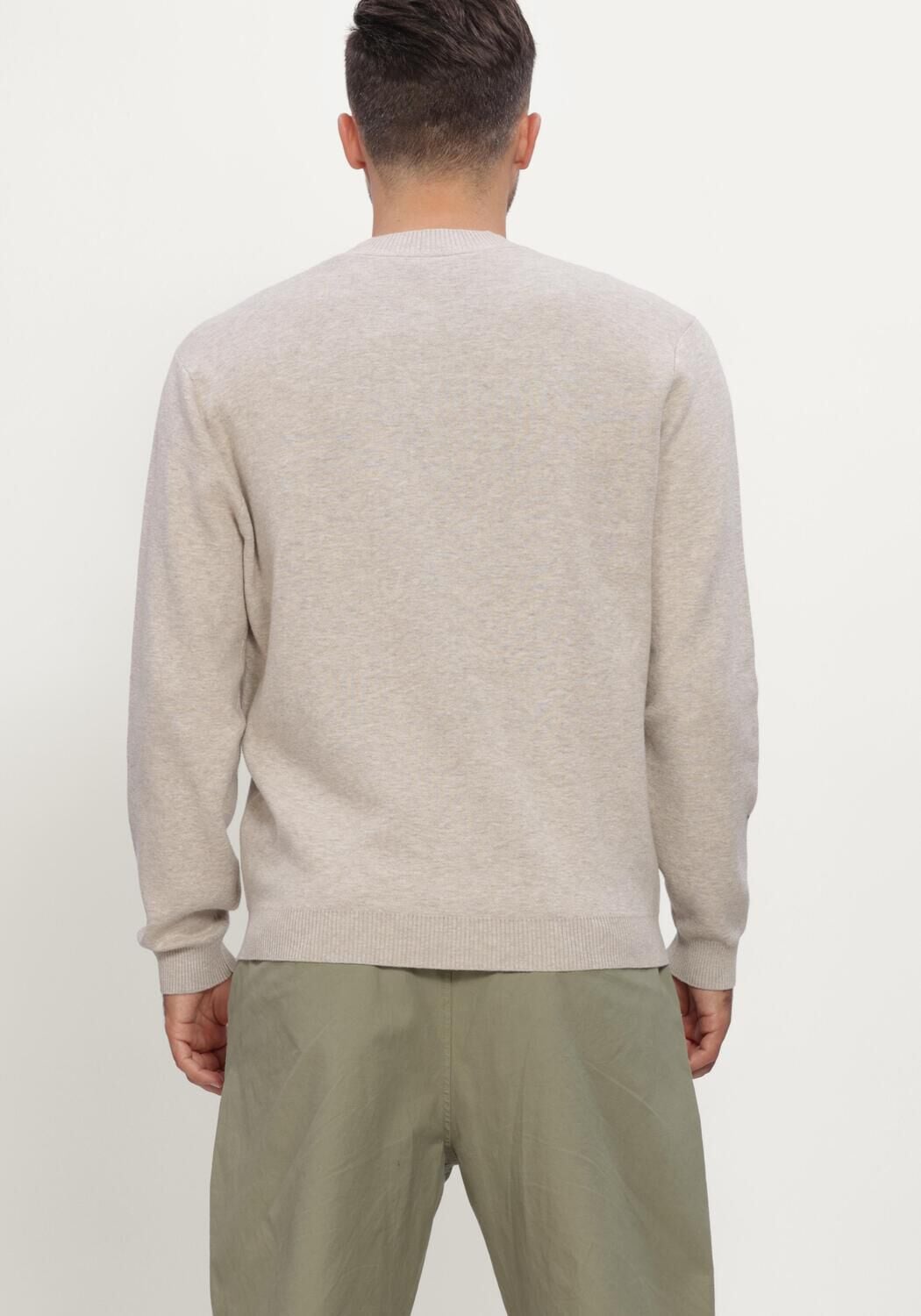 BLUE INDUSTRY Heren Truien & Vesten Knitwear Beige
