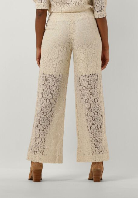 Ecru LOLLYS LAUNDRY Wijde broek SHEILALL PANTS - large