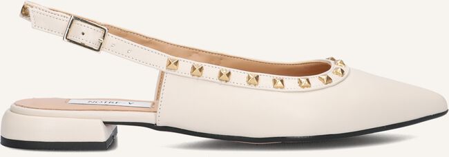 Beige NOTRE-V Slingbacks 12270 Beige NOTRE-V Slingbacks 12270 - large