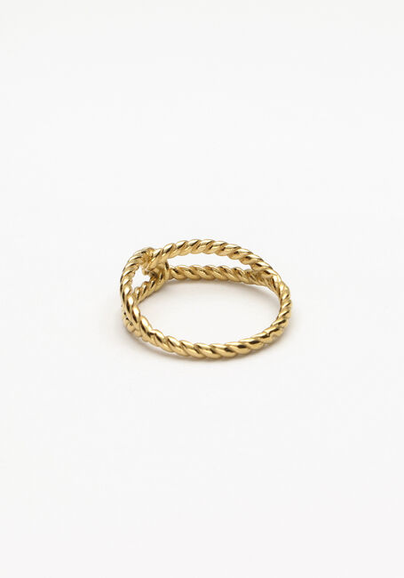Goudkleurig NOTRE-V Ringen RING KNOOP Goudkleurig NOTRE-V Ringen RING KNOOP - large